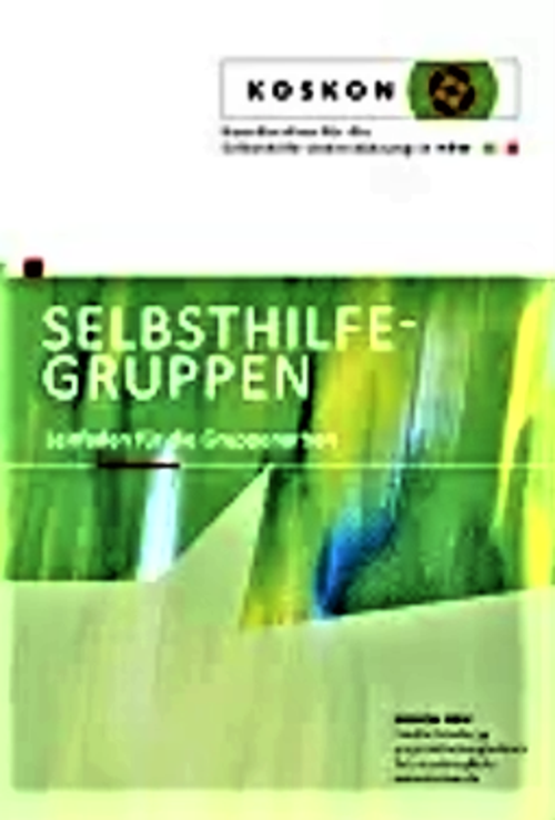 Titelbild der Broschüre "Selbsthilfegruppen - Ein Leitfaden für die Gruppenarbeit"